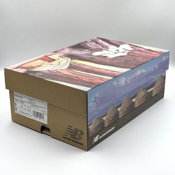 New Balance 574 YURT x Salehe Bembury 'Team Forest Green' - Picture 13 of 13